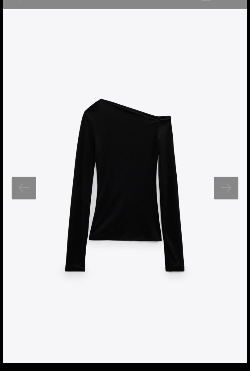 Zara Top: ZARA ASYMMETRIC TOP – Usato da Kilchberg ZH venduto da ngt_hnw9 7