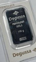 Degussa Silberbarren Feinsilber