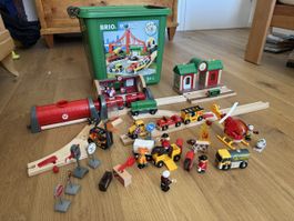 Brio Holzeisenbahn Sammlung