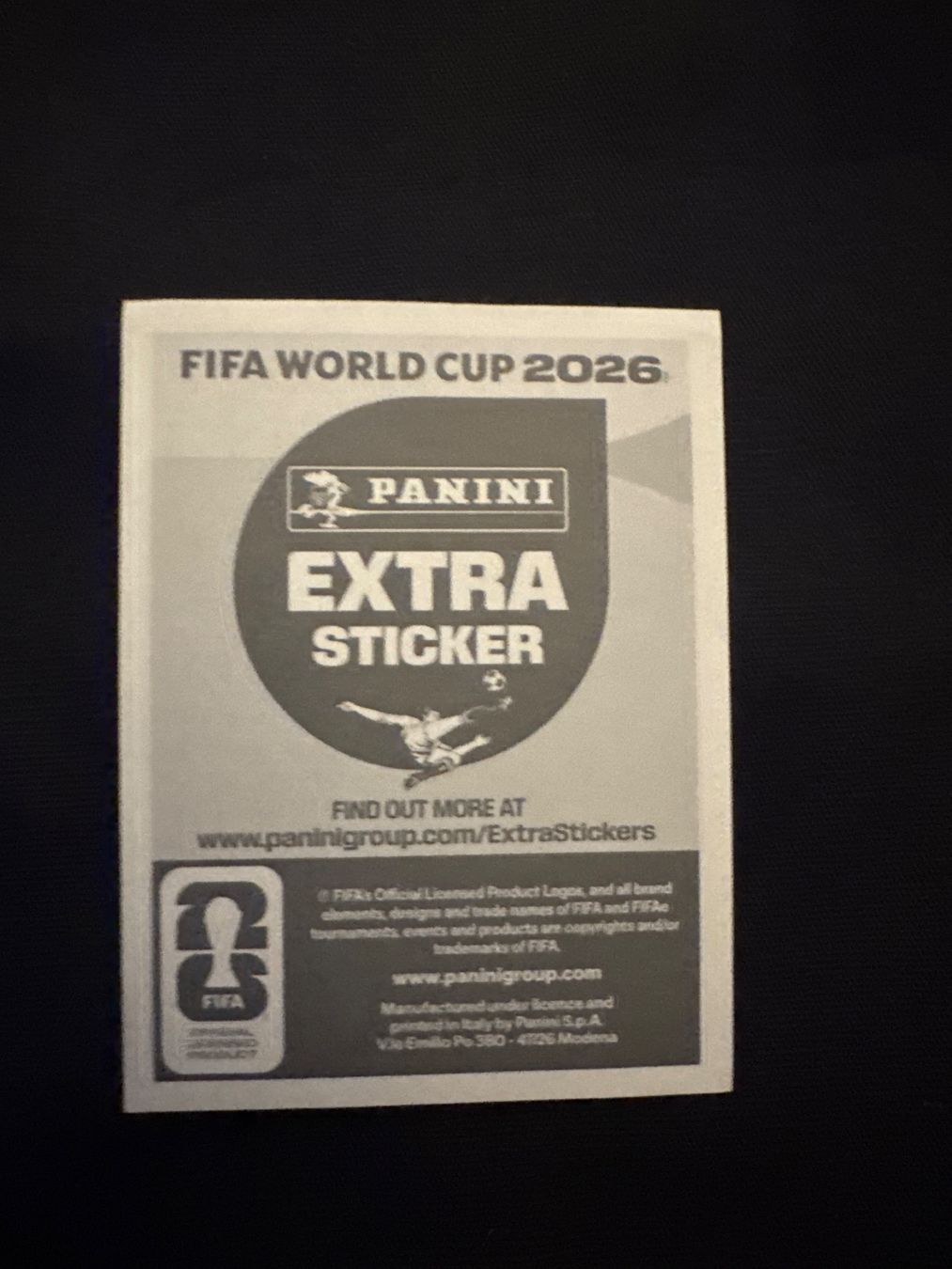 Panini Carte collezionabili: PANINI Extra Sticker Cristiano Ronaldo – Usato da Oberrüti venduto da Idefix1978 1