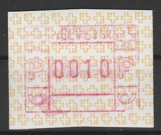 Alle Briefmarken: Teildruck Nr. 8A – Gebraucht aus Oberglatt ZH von Wiedmi6