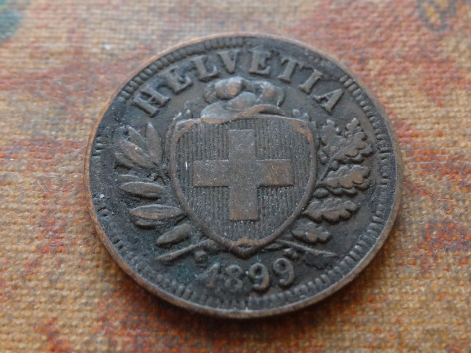 Tutti le monete: 2 Rp. 1899  (C) – Usato da Romanel-sur-Lausanne venduto da Swift13