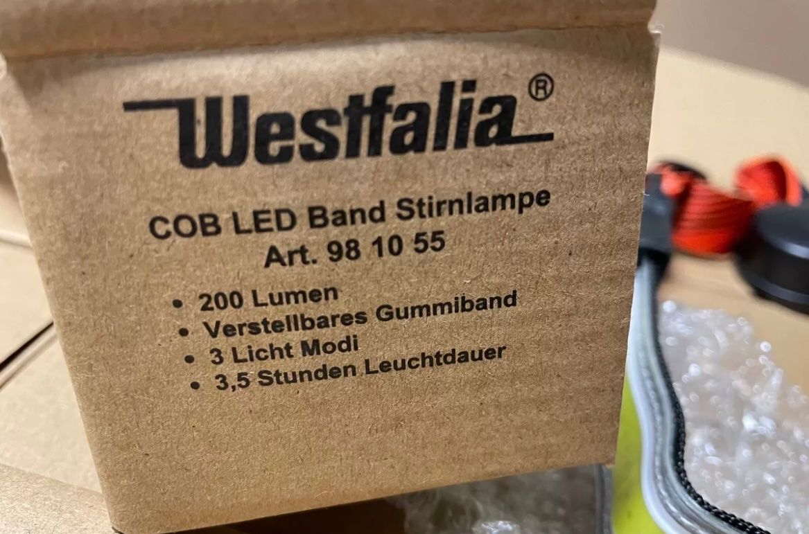 Lampes: LED Band Stirnlampe – Neuf (Voir description) à Heerbrugg par ProBau-Liq 5