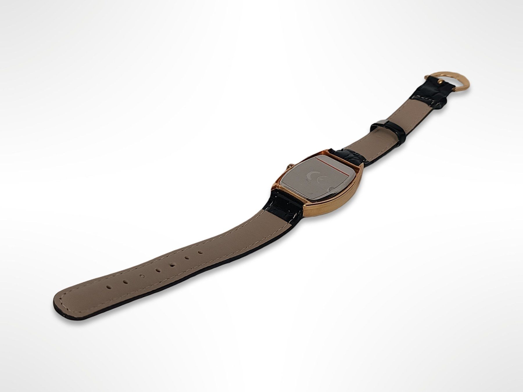 Orologi: Schwarze Armbanduhr mit Steinbock – Usato da Suhr venduto da Restwert_Suhr 4
