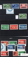 1932-38: Lot mit Flugpost Ausgaben, versch. Papierarten