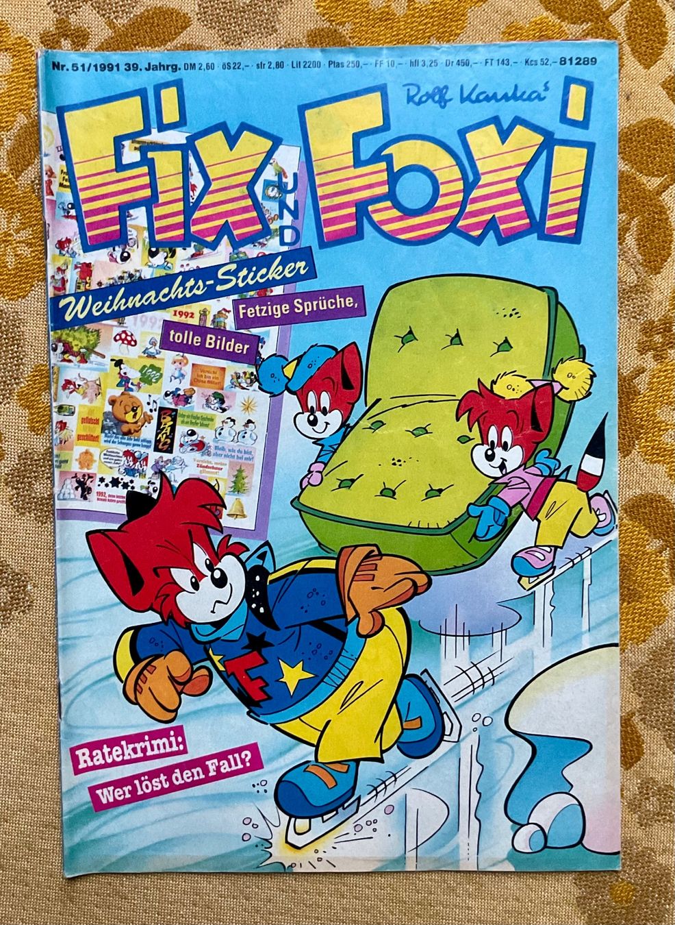 Fumetti: Fix und Foxi Heft Nr 51 von 1991 – Usato da Endingen venduto da nathan05