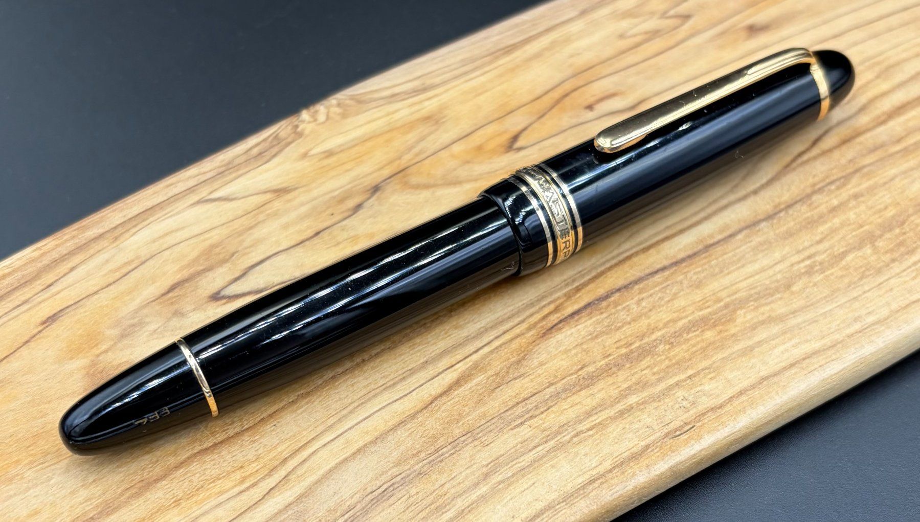 Montblanc Penna & Evidenziatori: Montblanc 146, Celluloid, 14 C, EF – Usato da Beringen venduto da Luxinu
