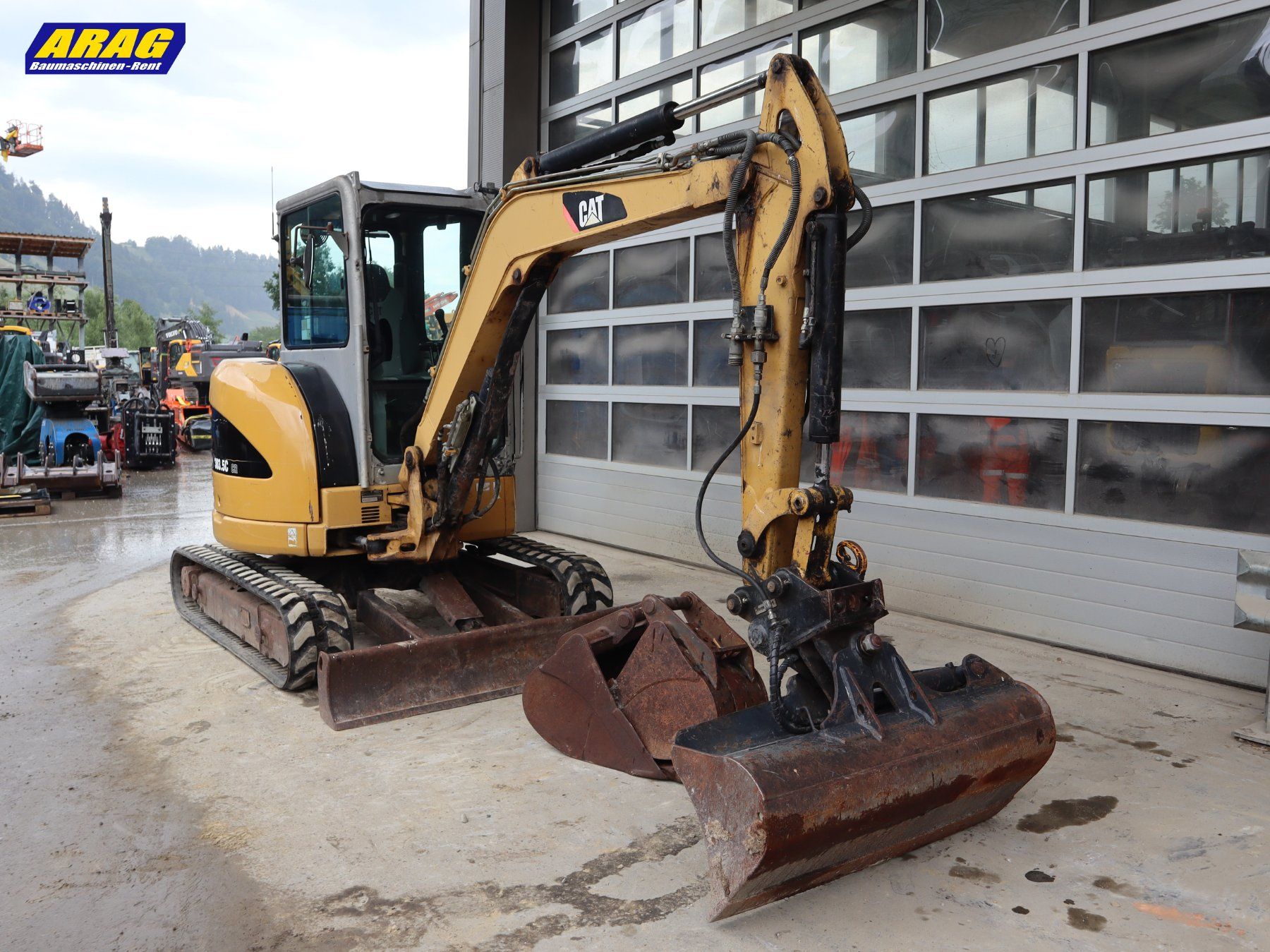 Caterpillar Escavatori: Cat 303.5C Raupenbagger – Usato da Hasle LU venduto da Arag08 2