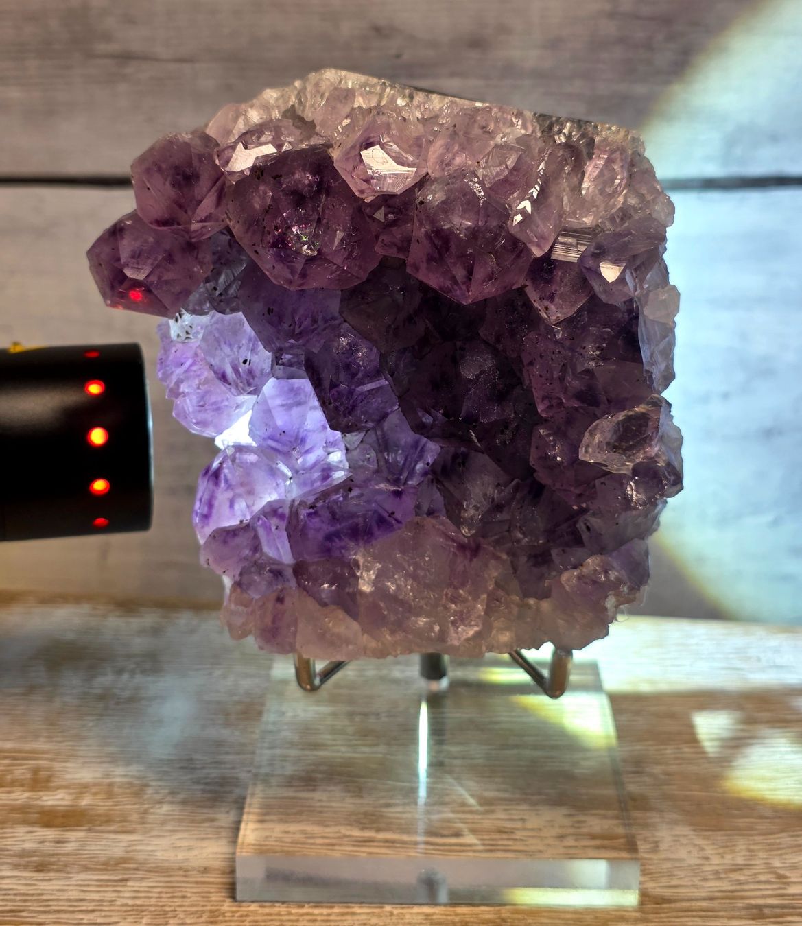 Mineralien & Heilsteine: Amethyst Stufe auf Stand 778g – Neu und originalverpackt aus Matzingen von Shay_Crystalz 1