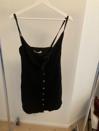 Sommerliches, schwarzes Kleid von Commense, Grösse S