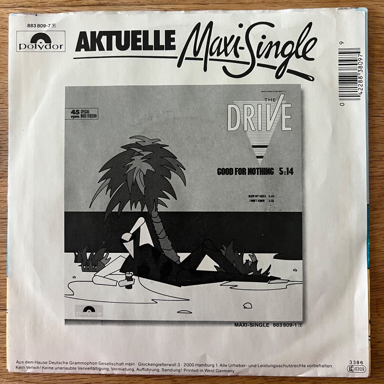 Dischi in vinile: Drive - Good For Nothing - 1. D-Press. 1986 – Usato da Gais venduto da soundcave57 2
