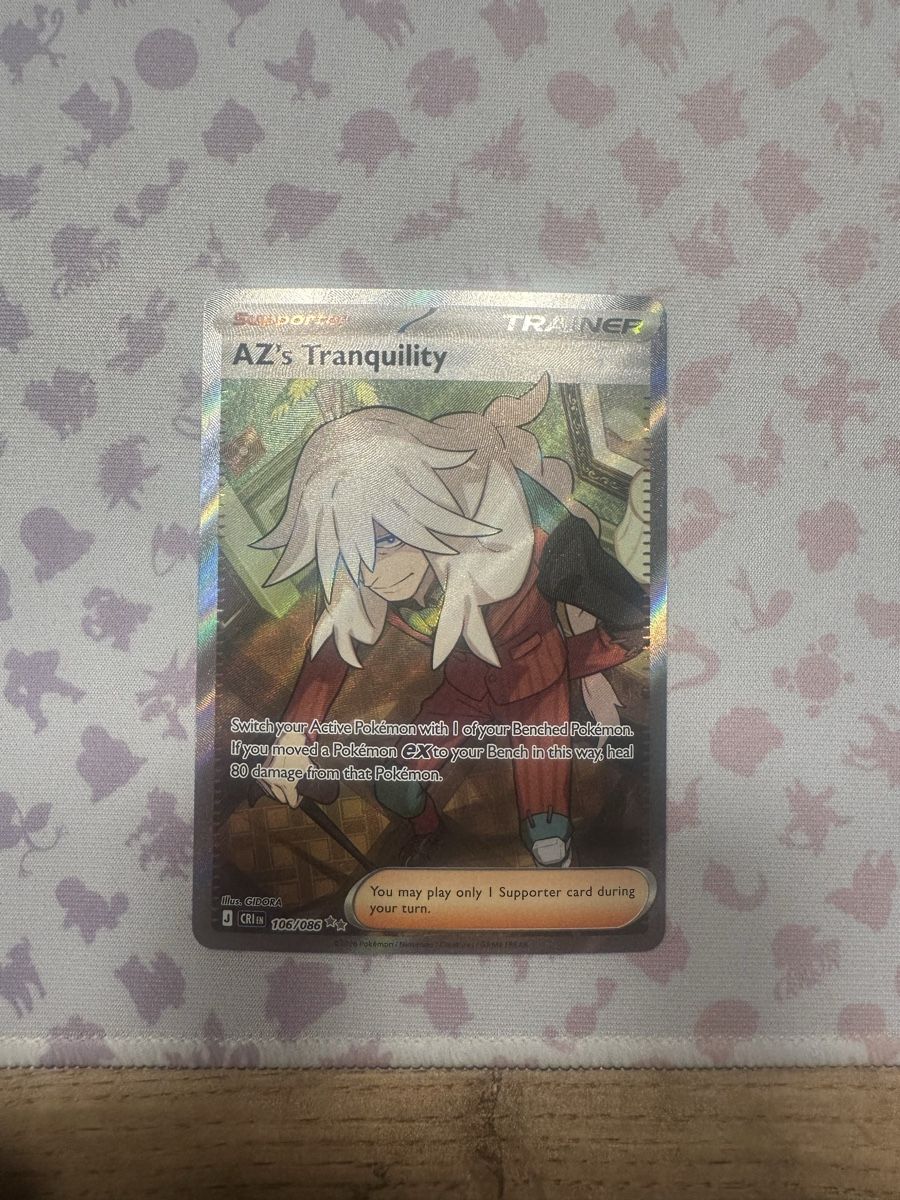 Pokémon Cartes à collectionner: AZ's Tranquility CRI 106 ENG ab 1.-- – D'occasion à Recherswil par Nitschy