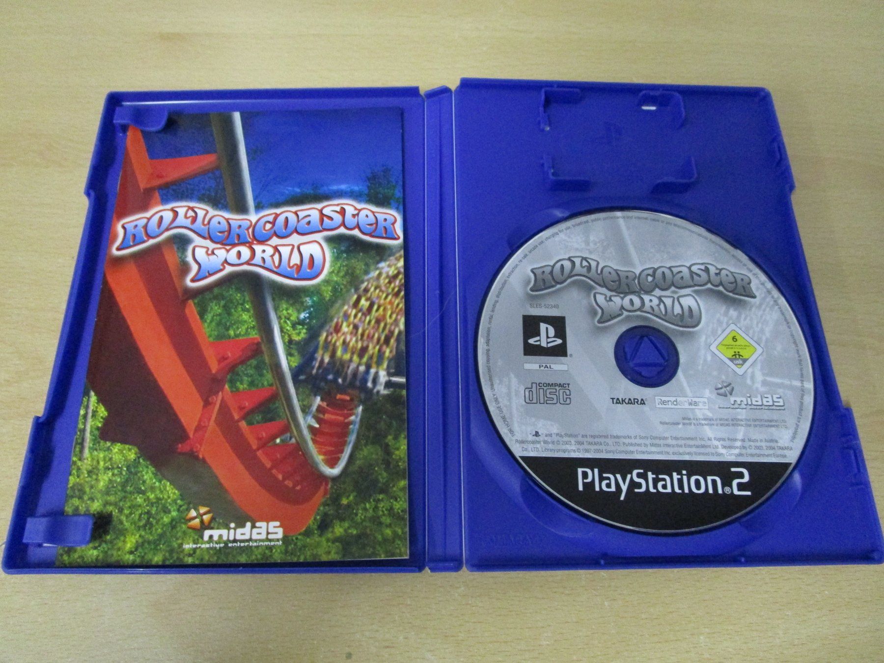 Sony Giochi: Rollercoaster World Sony Playstation 2 PS2 – Usato da Goldau venduto da agestuffer 2