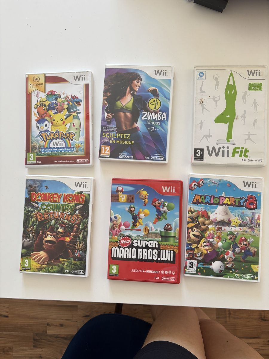 Giochi: Lot de jeux Wii  – Usato da La Chaux-de-Fonds venduto da DANIELA19961996