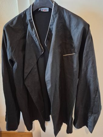 Kochjacke schwarz & Somersby Eiswürfelformen & Schurz rot