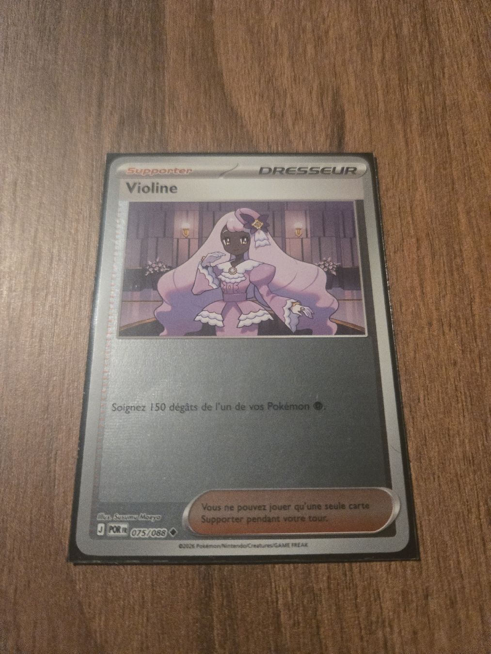 Pokémon Carte collezionabili: Équilibre parfait carte Supporter Violine reverse 075/088 – Nuovo e nell'imballaggio originale da Rossinière venduto da seb_68fd