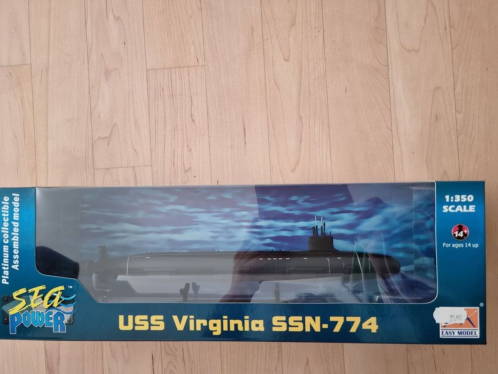 Modell-U-Boot, USS Virginia SSN-774 (Neu und originalverpackt) in ...