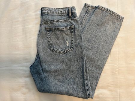 Damen / Teenager Jeanshose "Taily Weijl" Mom Gr. 36 h'blau