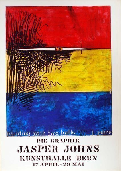 Foto & Immagini: Jasper Johns, painting with two balls – Nuovo (secondo la descrizione) da Bern venduto da Vintage-Art-Poster