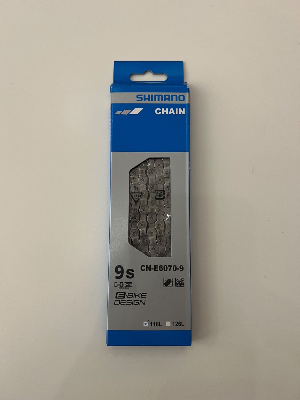 Shimano Pezzi di ricambio: Chaîne vélo Shimano 118L – Nuovo e nell'imballaggio originale da Fleurier venduto da Lo_Vind