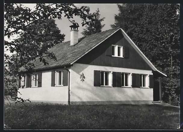Cartoline postali: AK Samstagern, Heim am Trüllplatz, 1964 – Usato da Berlin venduto da bartko-reher