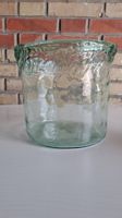 Vase aus Recyclingglas hergestellt in Spanien