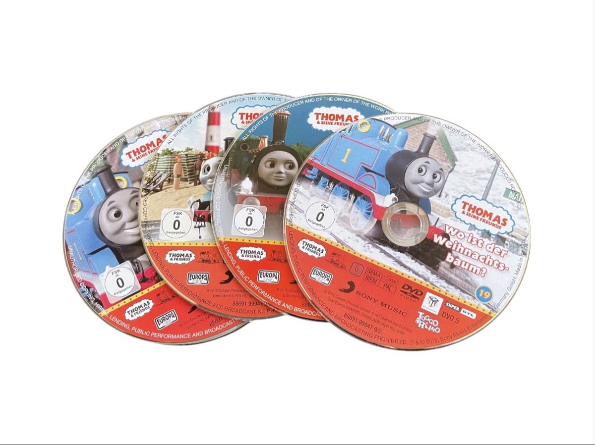 Tutti i DVDs: Thomas & seine Freunde DVD-Sammlung in Blechbox – Usato da Luzern venduto da woti-shop 7