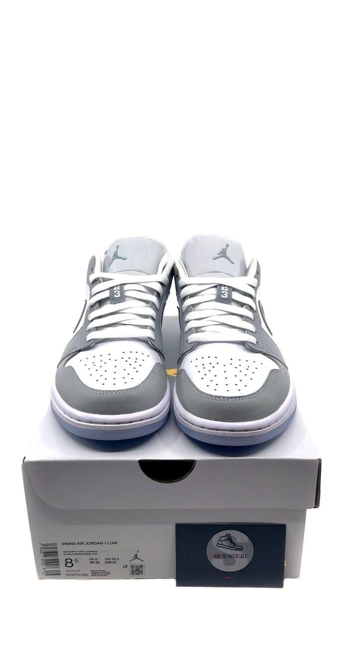 Jordan Scarpe da uomo: Jordan 1 Low Wolf Grey Grösse EU 40 – Nuovo e nell'imballaggio originale da Küsnacht ZH venduto da SamSneakerSale 3