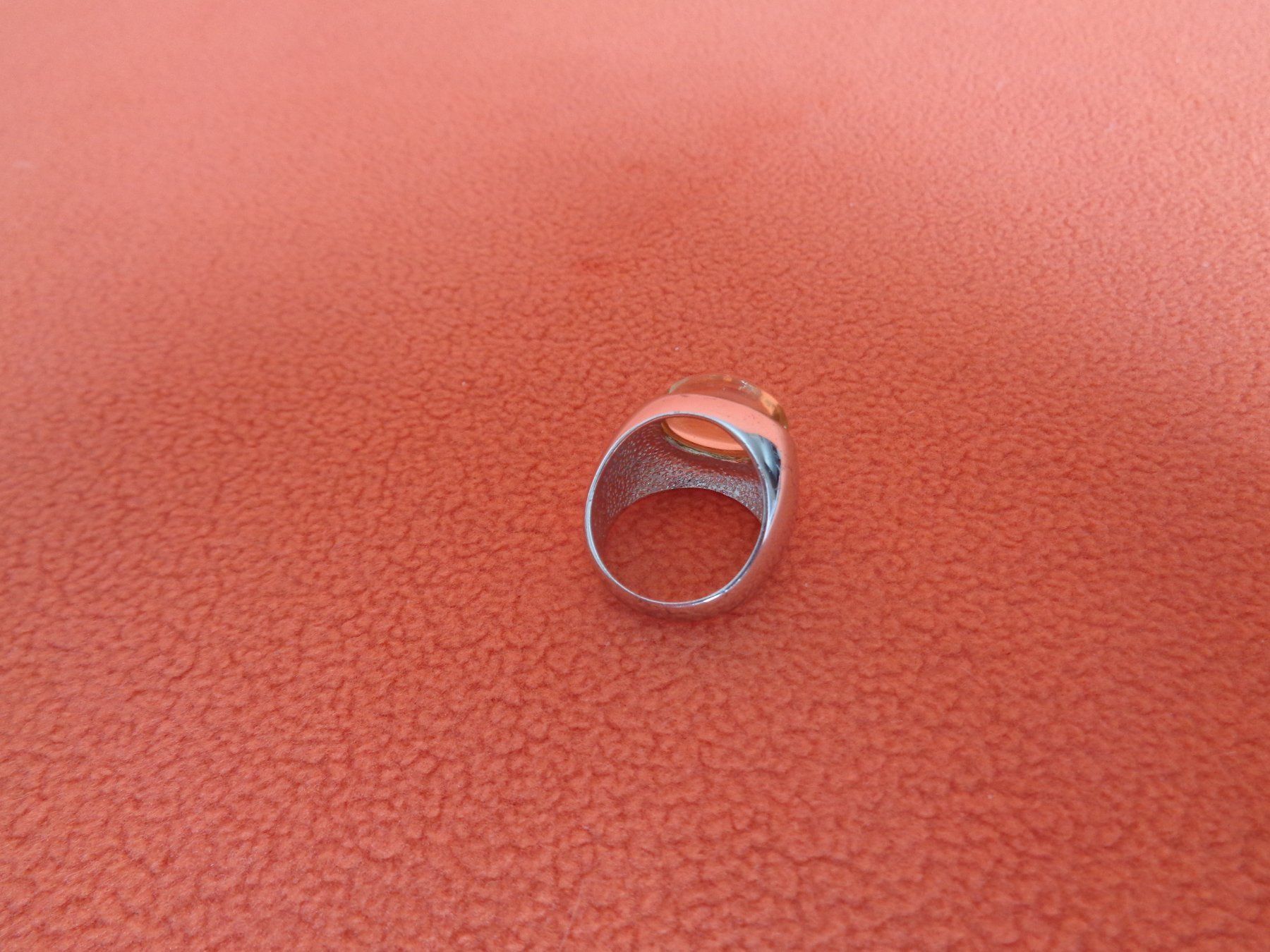 Ringe: Silberring mit Glasstein - Sterling Silber 925 Grösse 50 – Neu (gemäss Beschreibung) aus Chur von omonia 6