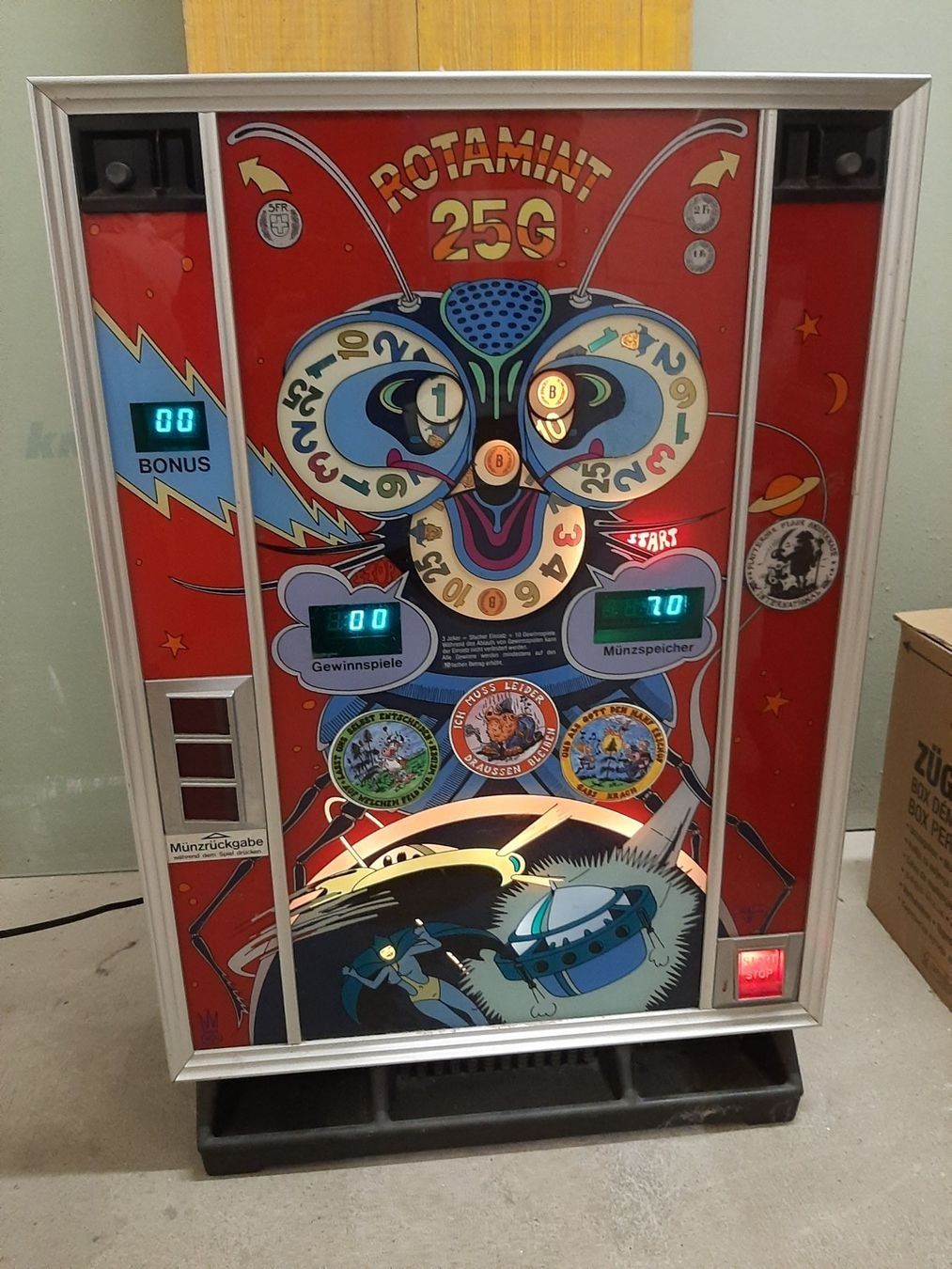 Spielautomaten: Geld-Spielautomat Totamint ab 1.- – Gebraucht aus Dorf von Miner-supply