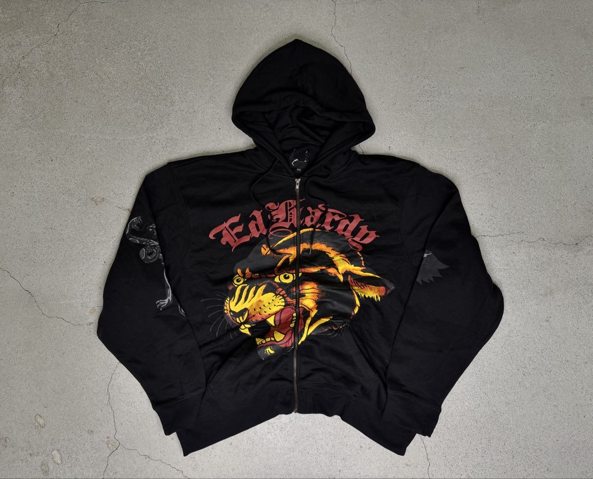 Ed Hardy Maglioni & Felpe: Ed Hardy Hoodie Gr.XXL – Usato da Luzern venduto da Fabri2000