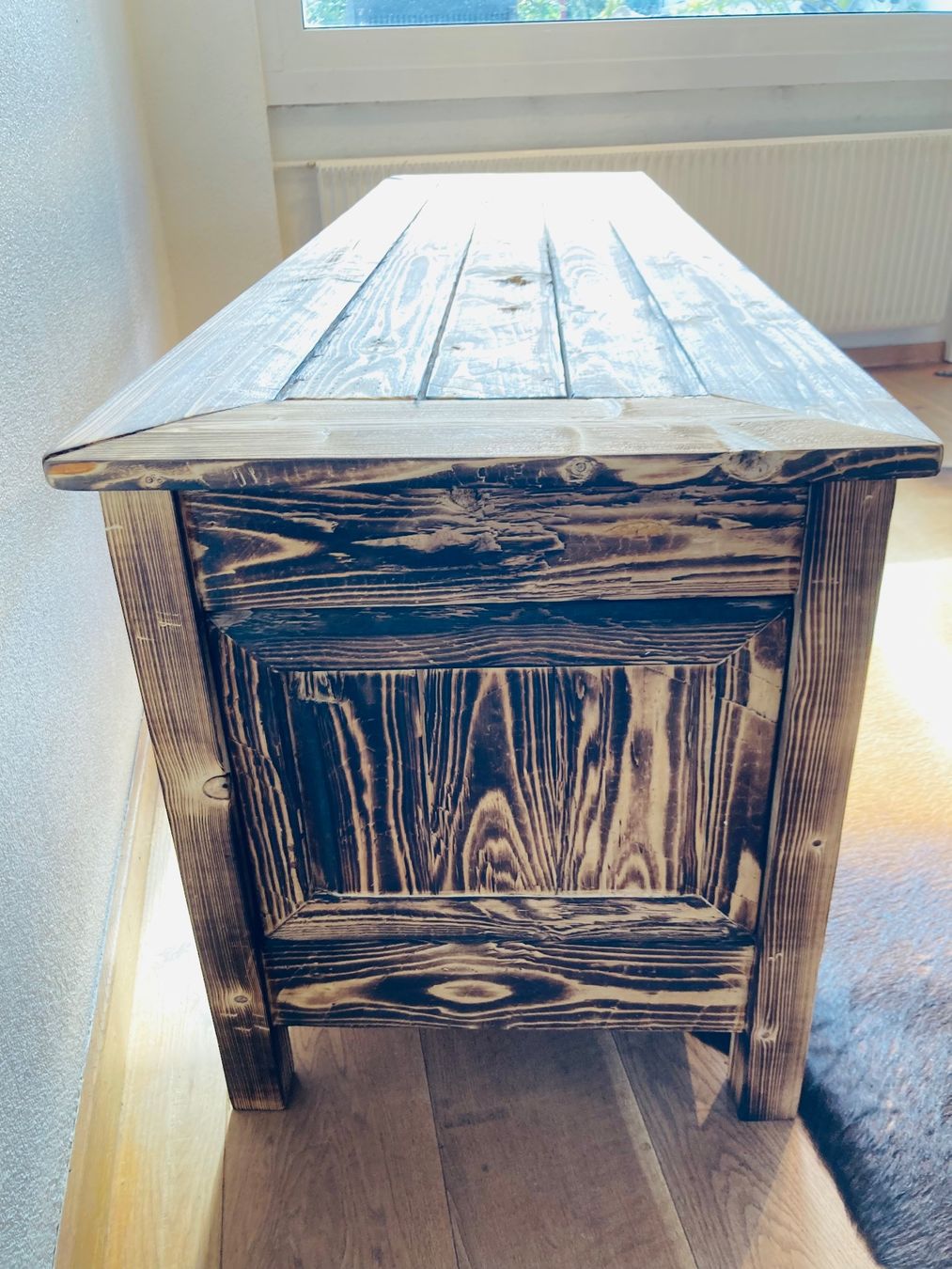 Cassettiere: Schönes Sideboard aus Fichte geflammt – Nuovo (secondo la descrizione) da Domat/Ems venduto da Stein_und_Holzbruch 6