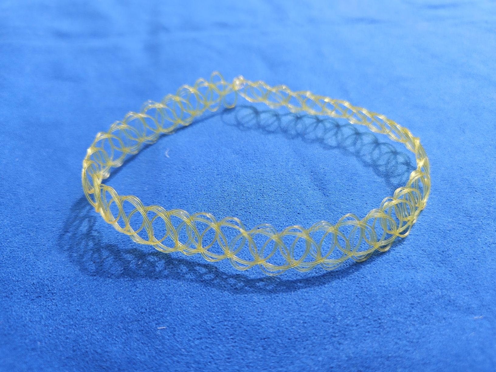 Colliers: elastisches Halsband gelb – D'occasion à Wettingen par Sk8ertomda 1