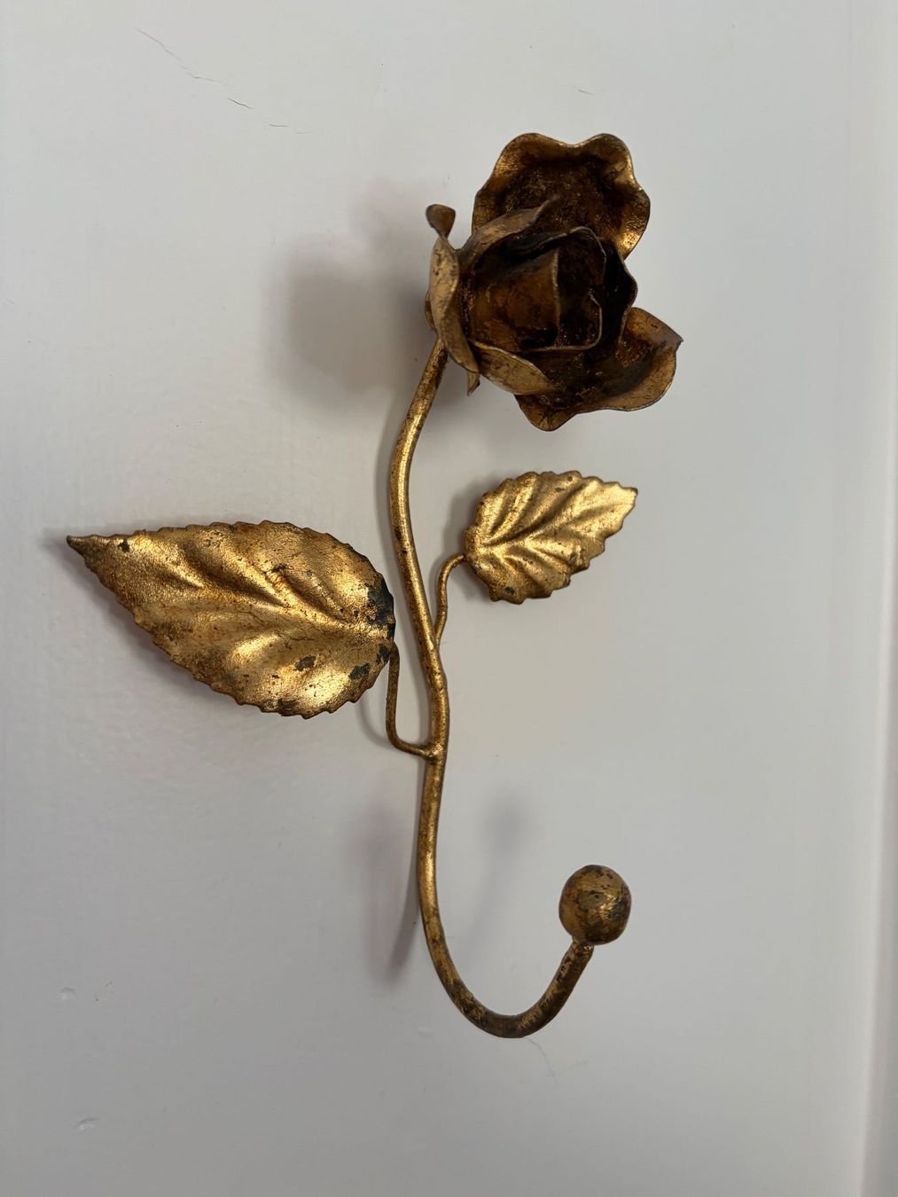 Eisenwaren: alter, wunderschöner Kleiderhaken als Rose – Gebraucht aus St.Gallen von Boergie 4