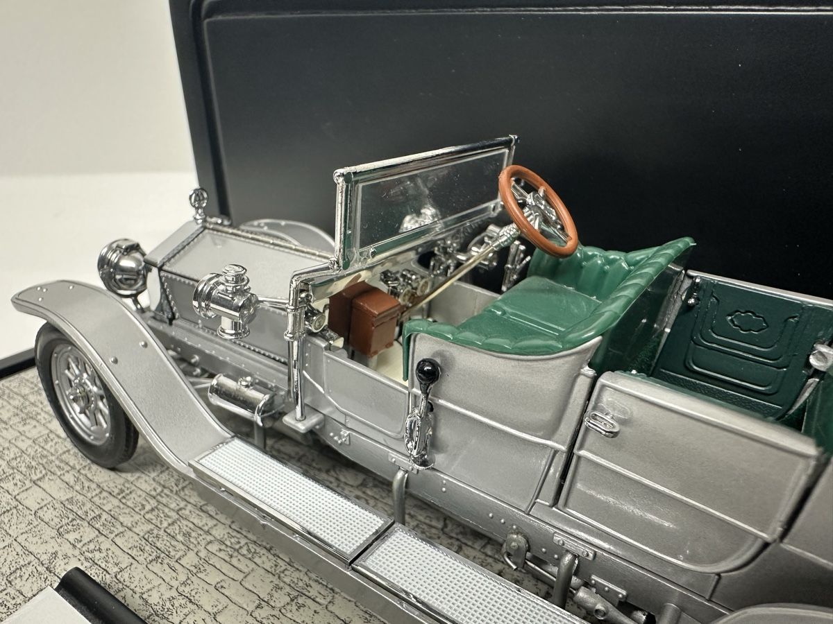 Franklin Mint Modellini d'auto: 1907 Rolls Royce Silver Ghost 1:24, Acrylbox, FRANKLIN MINT – Usato da Zofingen venduto da rf9_x2xt 8