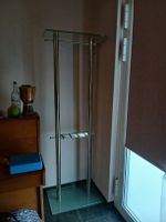 Garderobe mit Temperglas