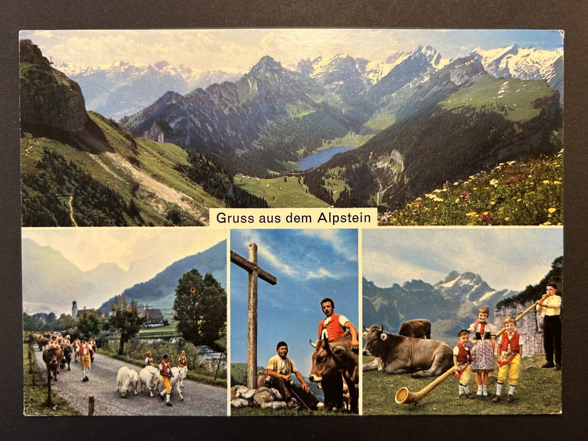Cartoline postali: Gruss aus dem Alpstein AR – Usato da Fanas venduto da Alessio11