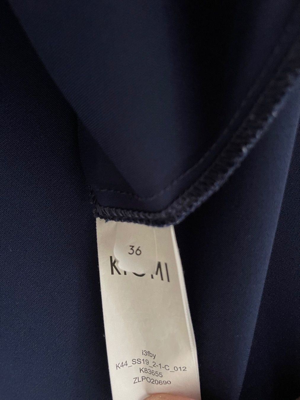 Vestiti: Kleid dunkelblau, Gr. 36, midi – Nuovo (secondo la descrizione) da Spreitenbach venduto da Sujrkwxl 5