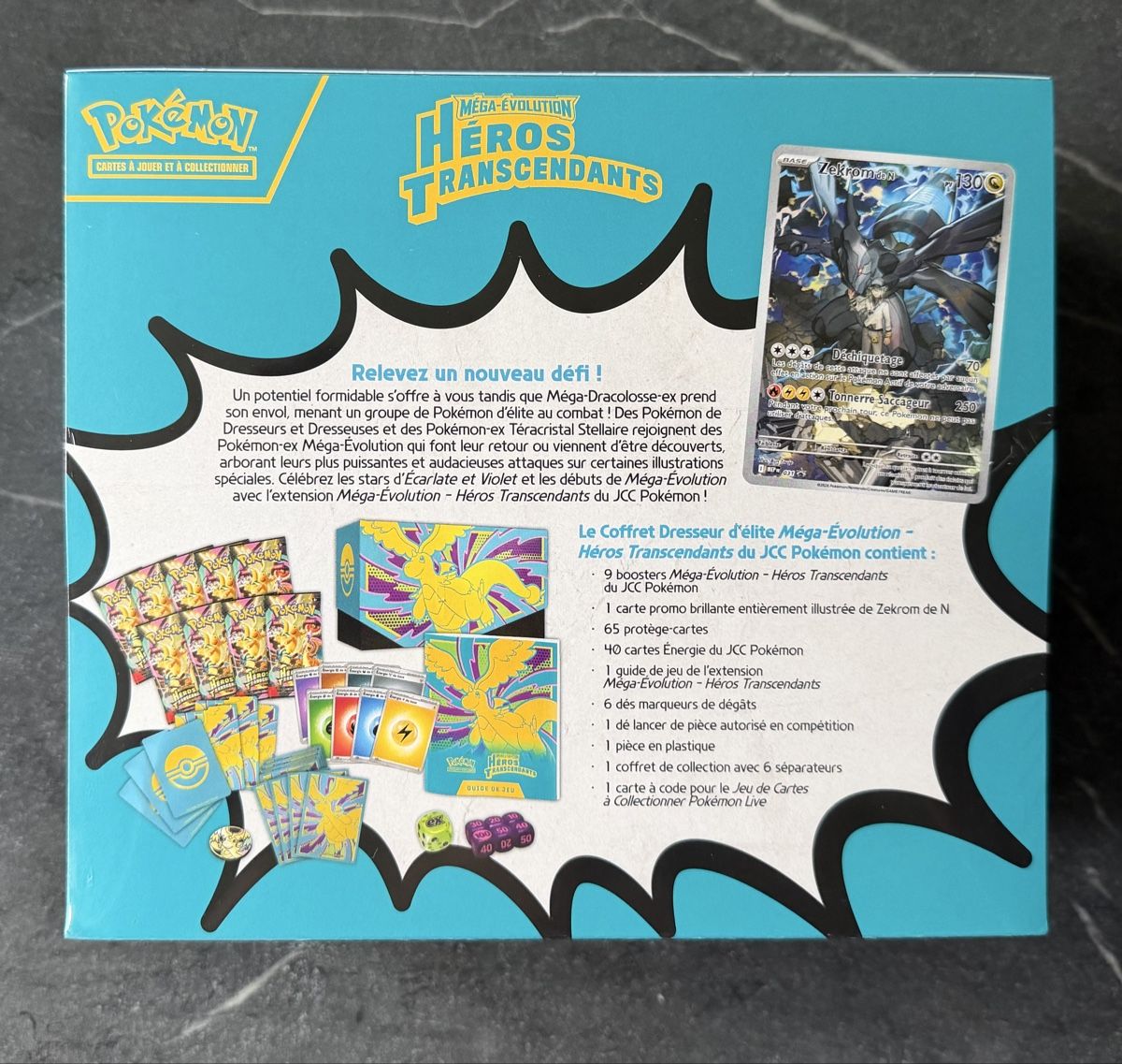 Pokémon Cartes à collectionner: ETB FR Héros Transcendants parfaitement scellé – Neuf avec emballage d'origine à Genève par den_2mrh 4