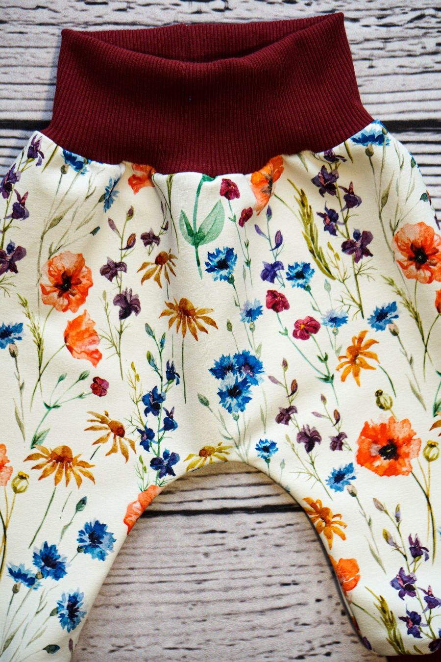 Hosen: Sweat Pumphose mit Blumen Gr.50/56 - NEU – Neu und originalverpackt aus Zürich von sambaum 2