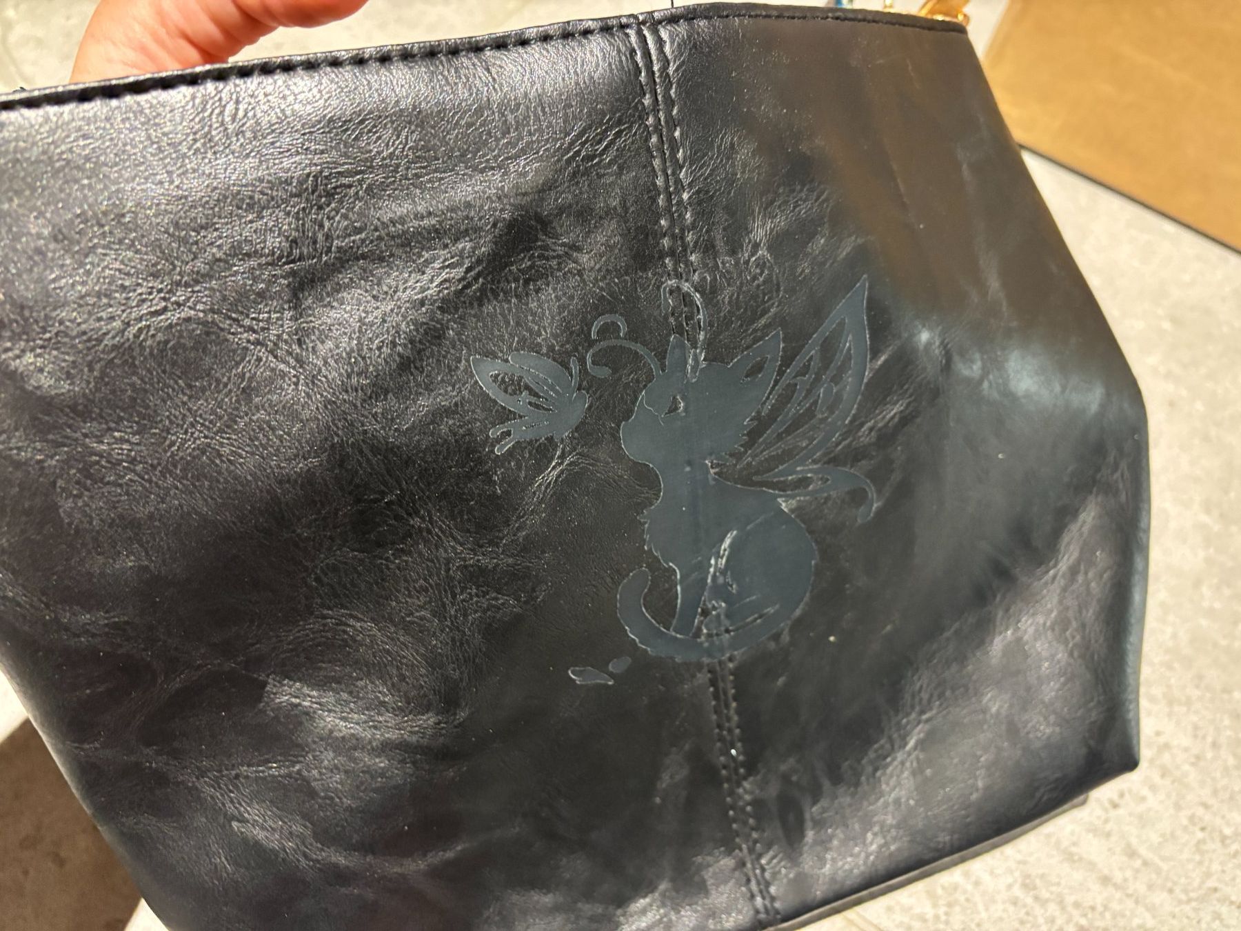 Borse da donna: Petit sac à main neuf noir avec chat – Usato da Salvenach venduto da gwenwywar 1