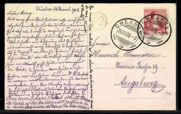 Cartoline postali: AK Chexbres, Vue générale – Usato da Berlin venduto da bartko-reher 1