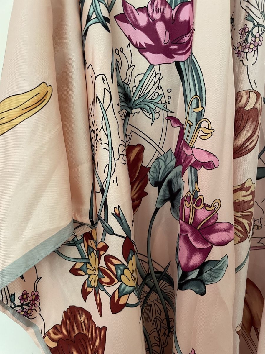 Kimono: Seiden Kimono Einzelstück – Nuovo (secondo la descrizione) da Zürich venduto da cosmic_mariposa 3