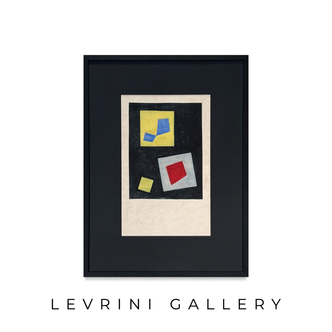 Xilografie: Hans Arp - Levrini Gallery – Usato da Gockhausen venduto da LevriniGallery