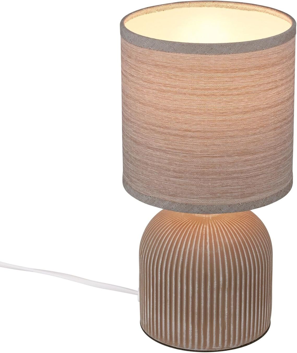 Lampade: Tischlampe mit Stoffschirm – Nuovo e nell'imballaggio originale da Nuglar venduto da SaleRitter 1