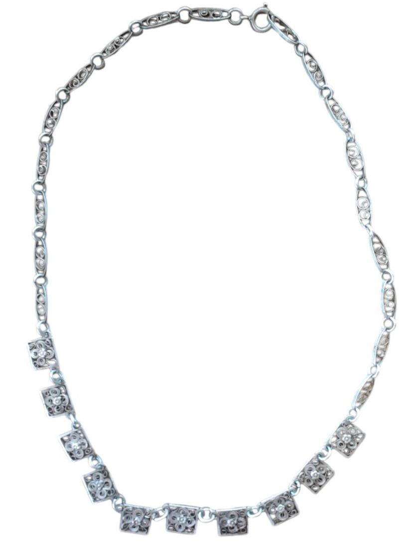 Catenine: Kette antik Silber – Usato da Mörschwil venduto da antiksalon