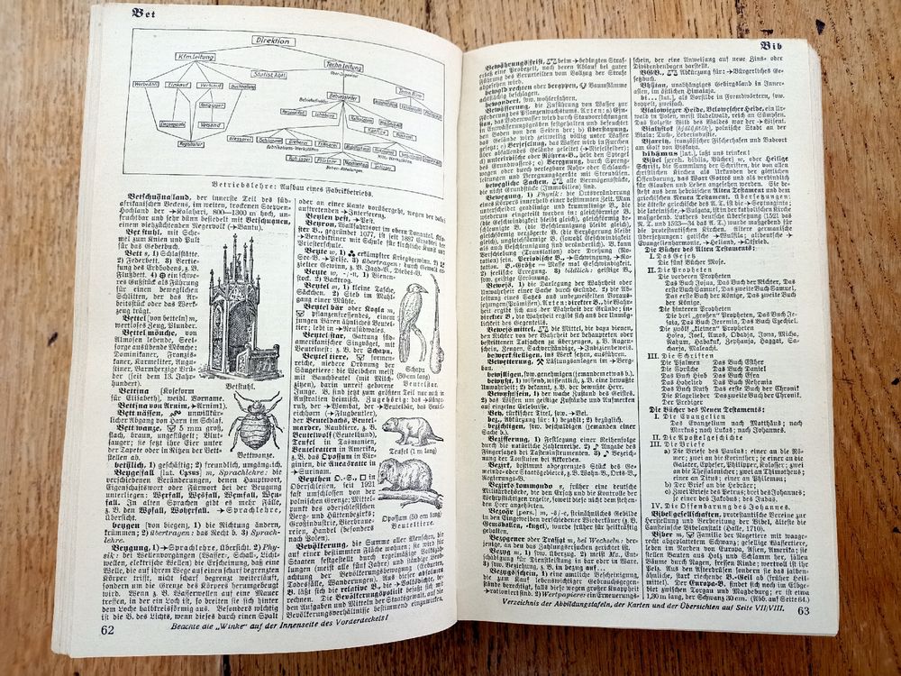 Livres: Antikes Buch Der Volks Brockhaus Leipzig 1931 – D'occasion à Flamatt par Marpou 5