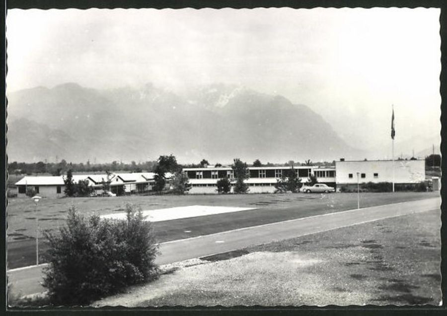 Cartoline postali: Buchs, Kaserne BIRKENAU um 1950 – Usato da Frauenfeld venduto da POML