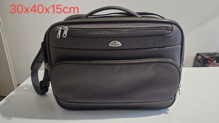 Samsonite Laptoptasche, Top Zustand, Grau, 30x40x15cm,