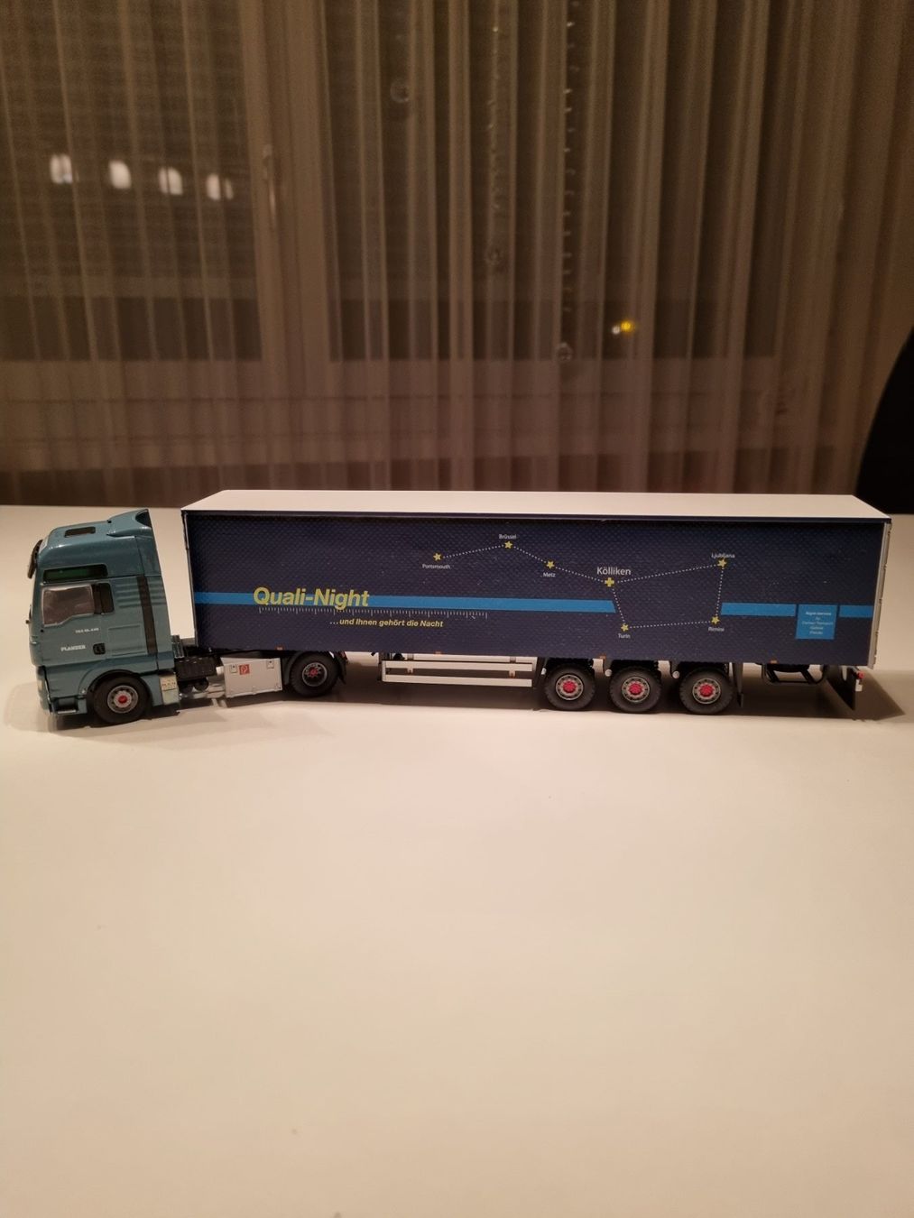 Tekno Kit di modellismo & Modellini statici: TEKNO Lastwagen Planzer 1:50 – Usato da Gossau SG venduto da freighttrain 1